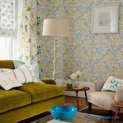 Ako vizuálne zväčšiť miestnosť - tapetu, záclony, farby, nábytok