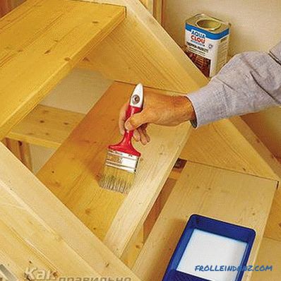 Ako urobiť drevené schodisko vlastnými rukami