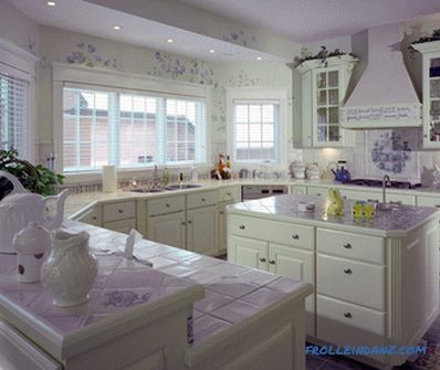 Biela kuchyňa v interiéri - 41 fotografií predstava interiéru kuchyne v klasickej bielej farbe