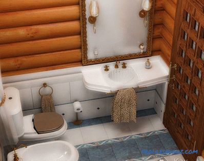 Hydroizolácia kúpeľne v drevenom dome