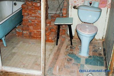 Rekonštrukcia kúpeľne - ako urobiť prestavbu v kúpeľni (+ foto)