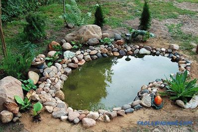 Rybník na chate - výstavba umelej vodnej nádrže (+ fotografie)