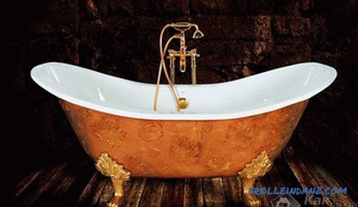 Ako si vybrať liatinový kúpeľ - ktorý je z kvalitných liatinových vaní