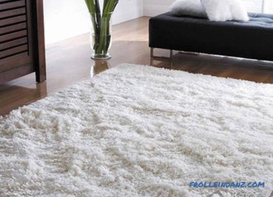 Ako si vybrať koberec na podlahe
