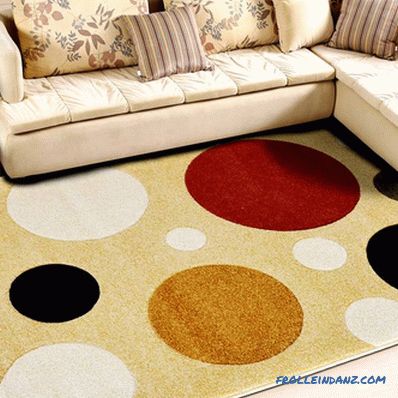 Ako si vybrať koberec na podlahe