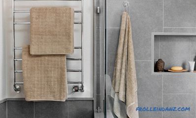 Ako si vybrať vyhrievaný vešiak na uteráky do kúpeľne, vody alebo elektrickej