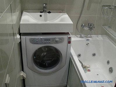 Umývadlo nad práčkou - ako si vybrať a nainštalovať