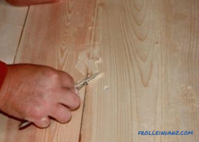 Spracovanie drevených podláh: výber materiálu