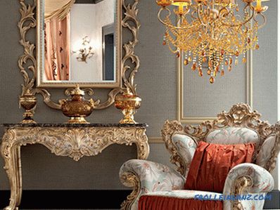 Barokový štýl v interiéri - návrhové pravidlá a 40 fotografických nápadov