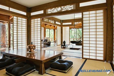 Japonský štýl v interiéri