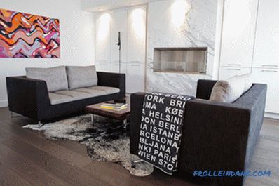 Interiér obývacej izby v štýle minimalizmu - pravidlá a 70 nápadov na inšpiráciu