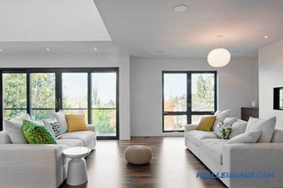 Interiér obývacej izby v štýle minimalizmu - pravidlá a 70 nápadov na inšpiráciu