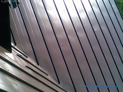 Ako pokryť strechu železom - montáž kovovej strechy + foto