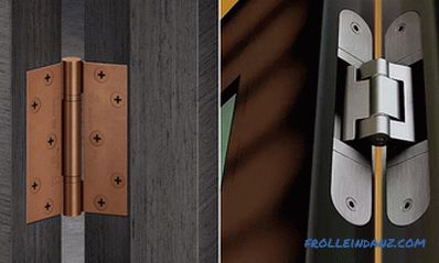 Typy závesov dverí, ich rozdiel a dizajn + Foto
