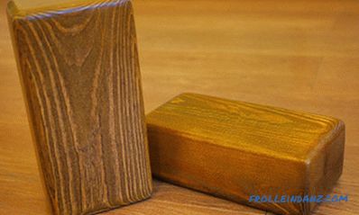 Do-it-yourself drevené tehly: možno to urobiť?