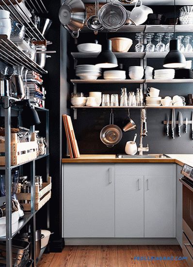 70 malých kuchynských interiérov