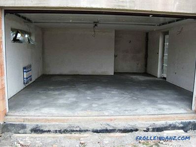 Ako zakryť podlahu v garáži
