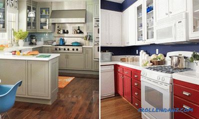Ako urobiť farebnú kombináciu v interiéri kuchyne + 21 fotiek
