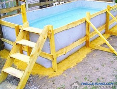 Drevený bazén si to urobte sami - ako stavať