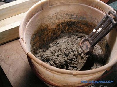 Ako zriediť cement bez piesku
