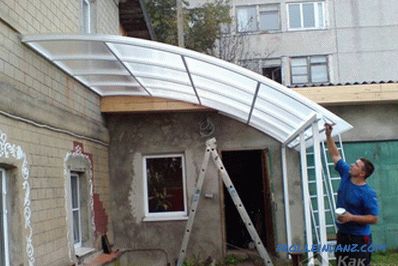 Ako si vyrobiť polykarbonátovú verandu