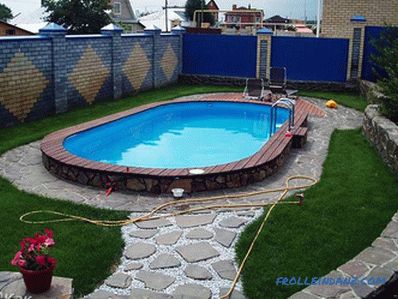 Betónový bazén - betónový bazén + foto
