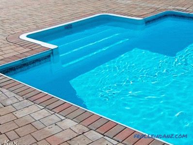 Betónový bazén - betónový bazén + foto