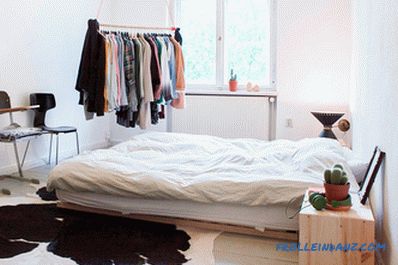 Spálňa v škandinávskom štýle - relaxačný a elegantný dizajn, 56 nápadov na fotografie