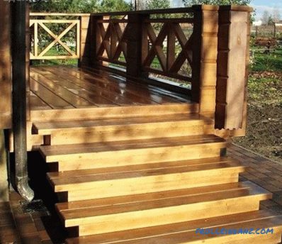 Ako urobiť verandu z dreva