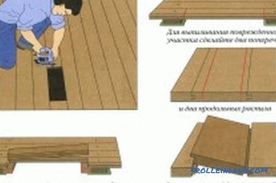 Oprava drevených podláh v byte: funkcie (video)