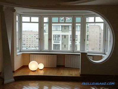 Ako urobiť balkón bytu vlastnými rukami (vo vnútri a vonku) + foto