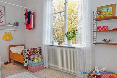 Detská izba v škandinávskom štýle