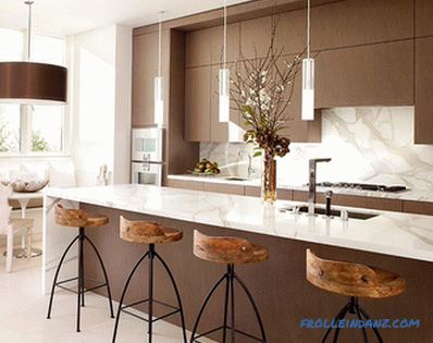 Kuchyňa v modernom štýle - 50 nápadov interiérového dizajnu