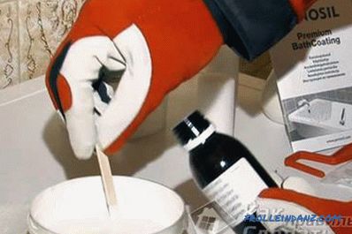 Ako maľovať liatinové vane - maľovanie liatinový kúpeľ