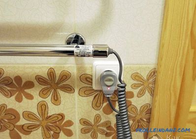Ako nainštalovať vyhrievaný uterák v kúpeľni