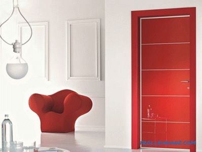Interiérové ​​dvere v interiéri - pravidlá výberu a nápady na dizajn fotografií