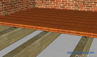 Ako urobiť drevenú podlahu v garáži vlastnými rukami