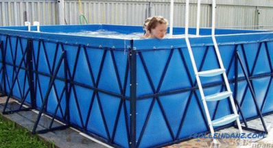 DIY PVC bazén