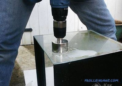 Ako vŕtať sklo - vŕtacie sklo